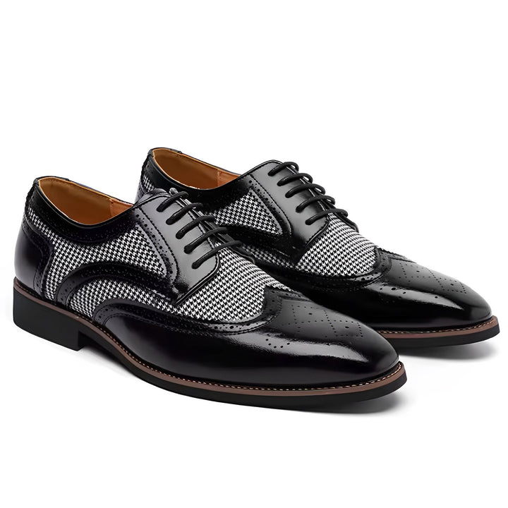 Abernathy Brogue Oxfords Wynston Duke Black 5 