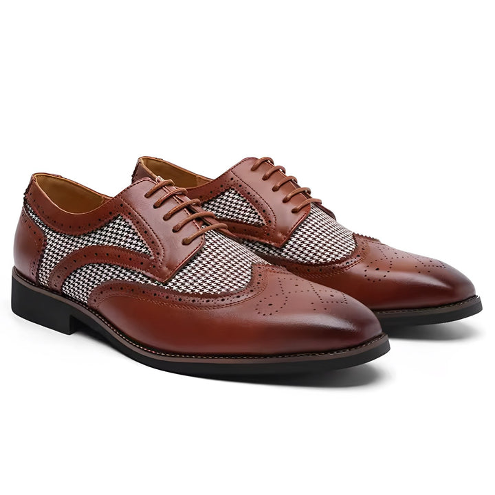 Abernathy Brogue Oxfords Wynston Duke Brown 5 