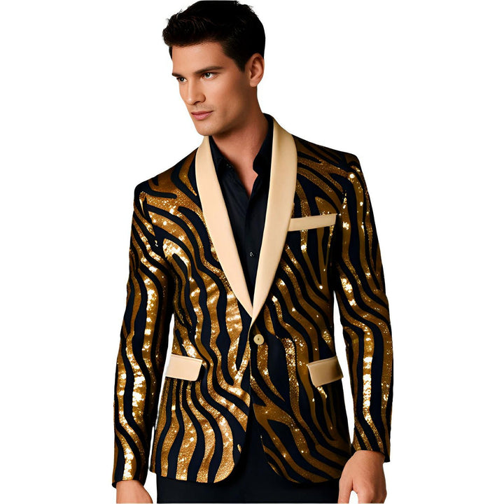 Abernathy Sequin Blazer Wynston Duke 