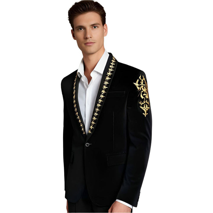 Alden Velvet Blazer Wynston Duke 