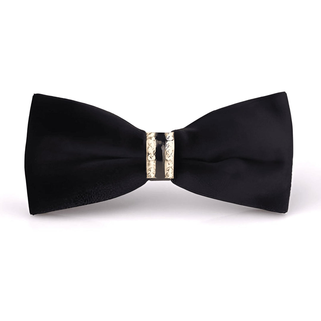 Alistair Velvet Bow Tie Wynston Duke Black 