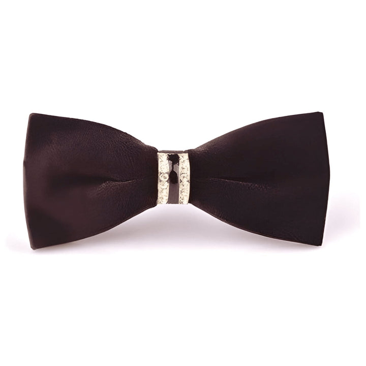 Alistair Velvet Bow Tie Wynston Duke Brown 