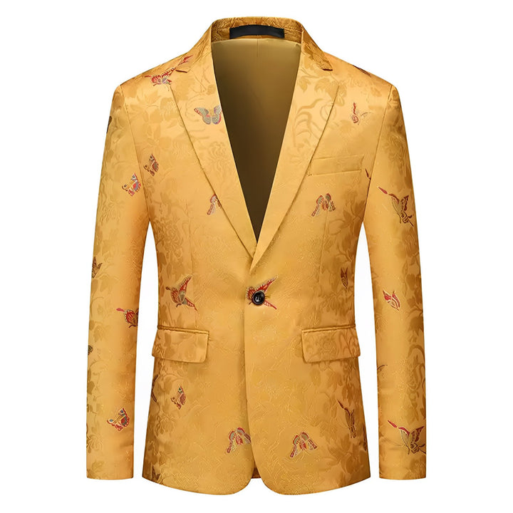 Alvan Modern Fit Blazer Wynston Duke Yellow 36R 