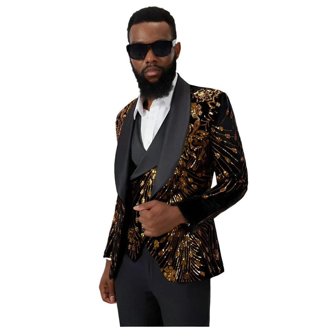 Ashbury Sequin Blazer Wynston Duke 