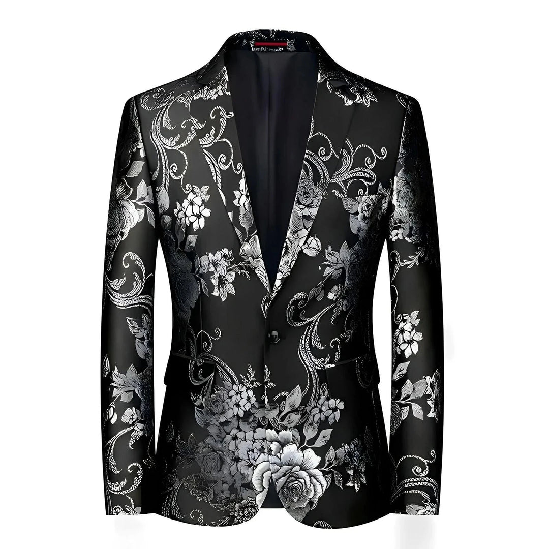 Ashby Jacquard Blazer Wynston Duke Black XS 