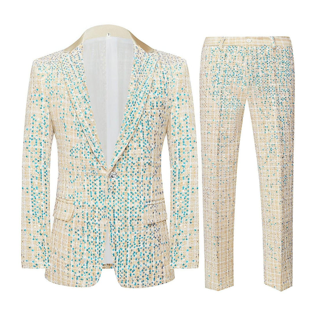 Ashcombe Sequin Suit Wynston Duke XS 