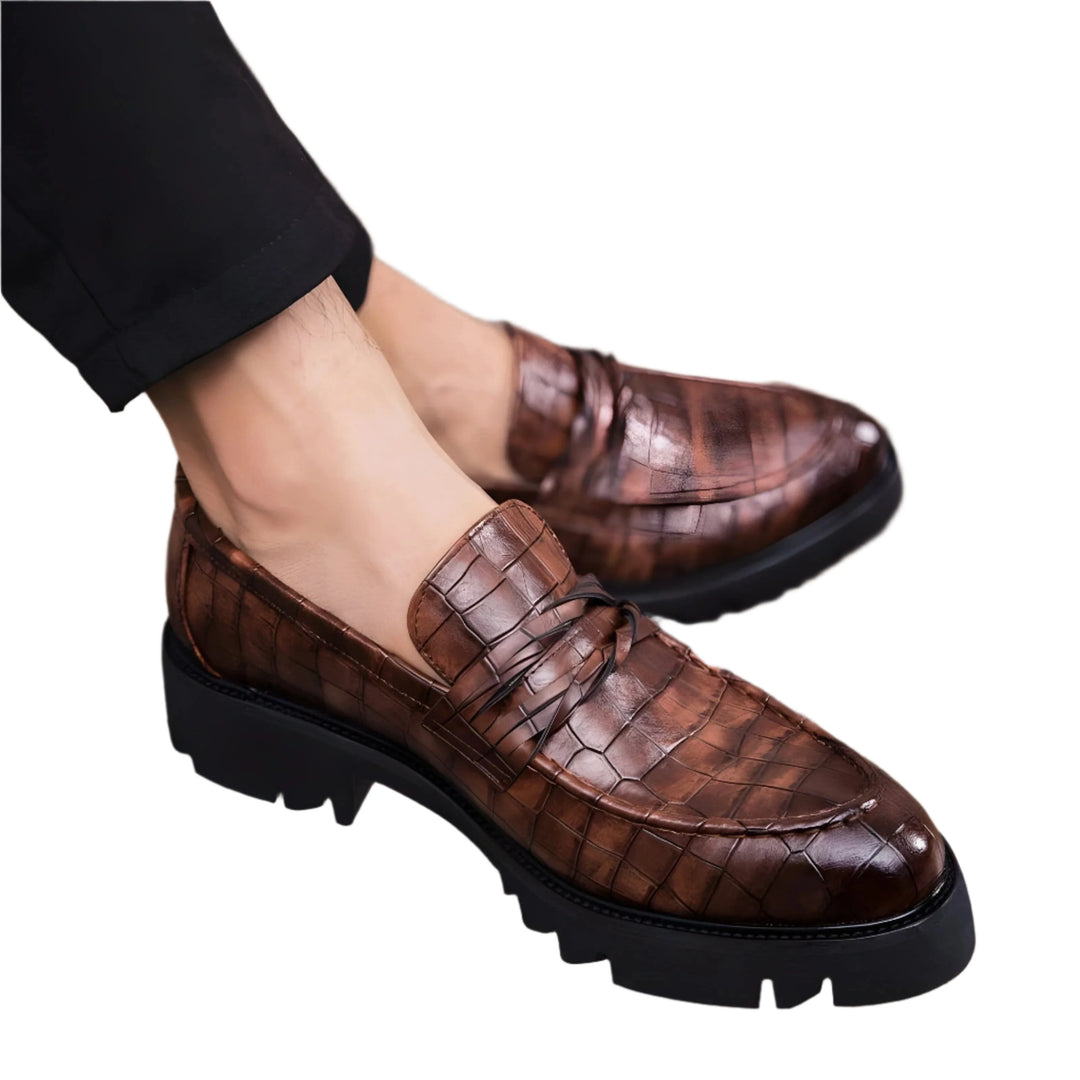 Ashford Platform Penny Loafers Wynston Duke 