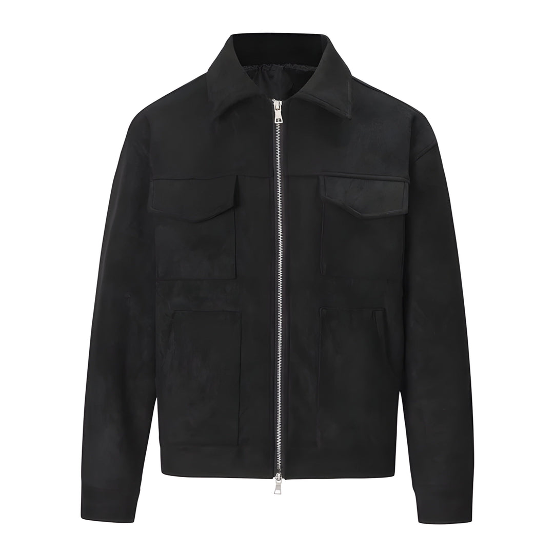 Ashford Suede Jacket Watson Duke Black S 