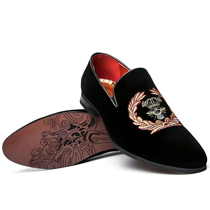 Beaumont Embroidered Loafers Wynston Duke 