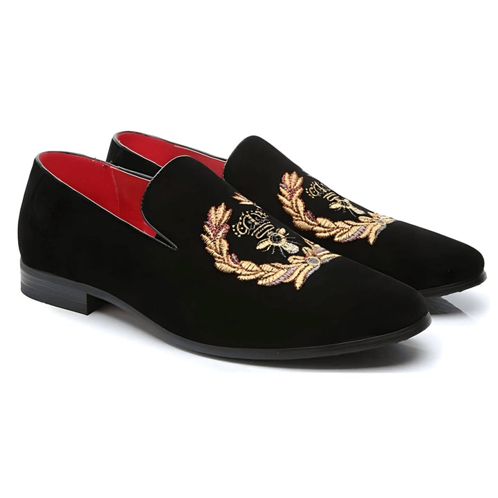 Beaumont Embroidered Loafers Wynston Duke 