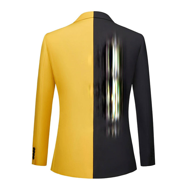 Beauregard Contrast Panel Blazer Wynston Duke 