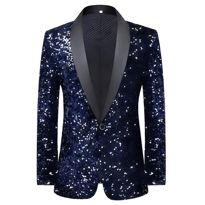 Bexley Sequin Blazer Wynston Duke XS 