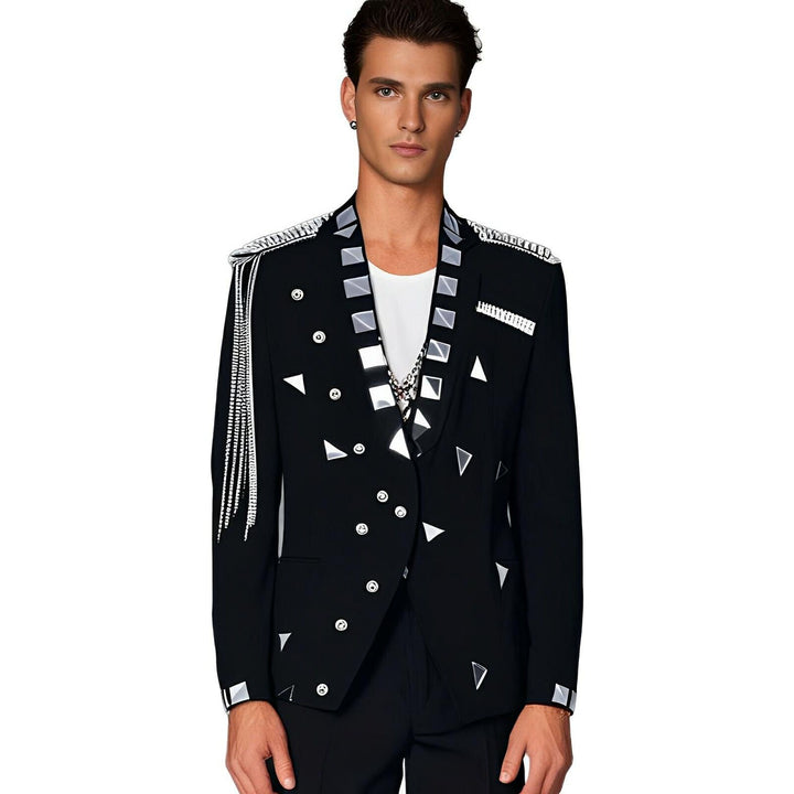Blackwood Studded Blazer Wynston Duke 