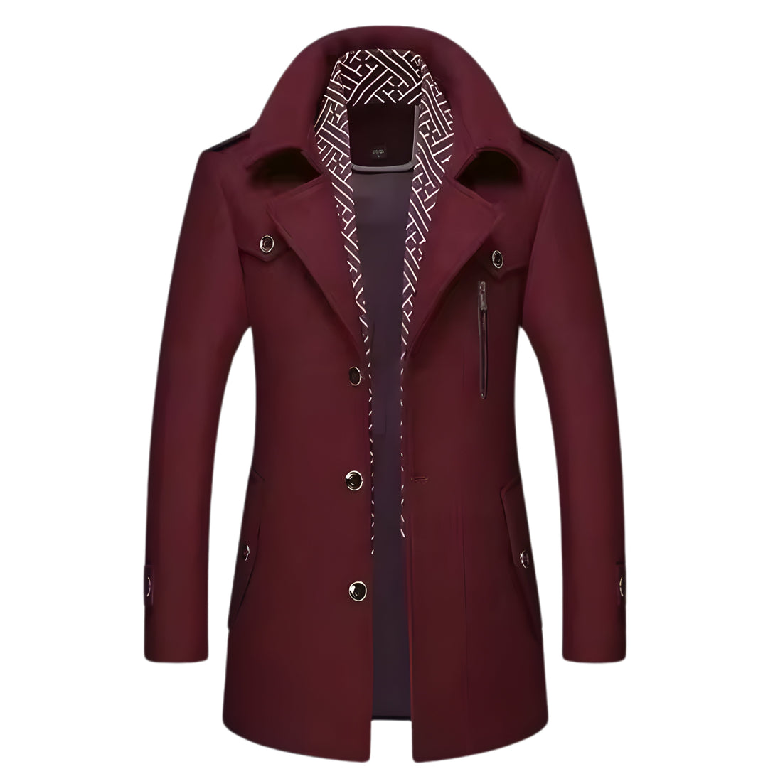 Cambridge Overcoat Watson Duke Burgundy S 