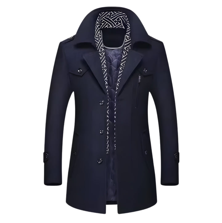Cambridge Overcoat Watson Duke Navy Blue S 