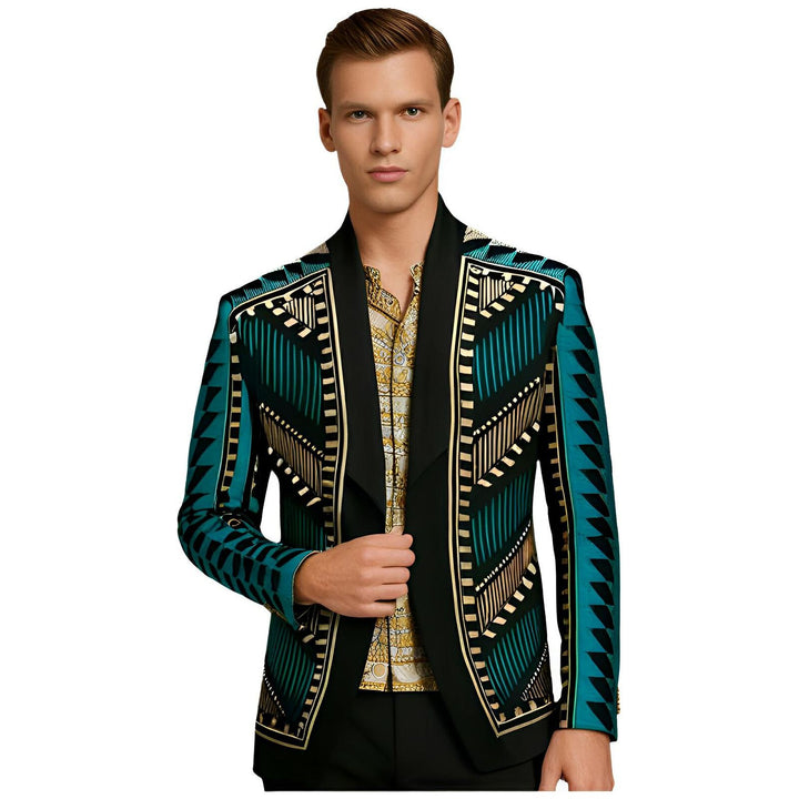 Carmichael Embroidered Blazer Wynston Duke 