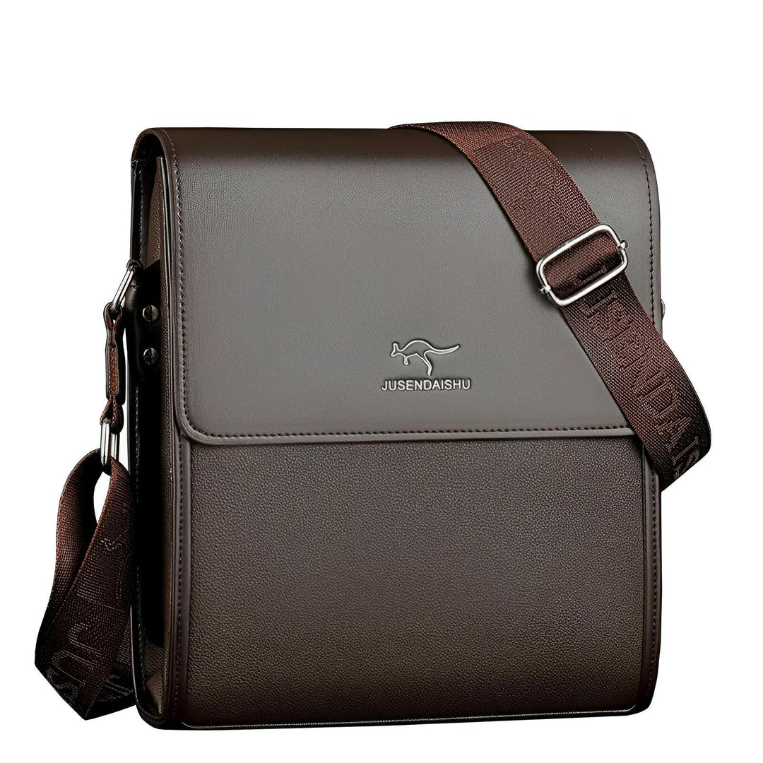 Carrington Messenger Bag Wynston Duke Brown 