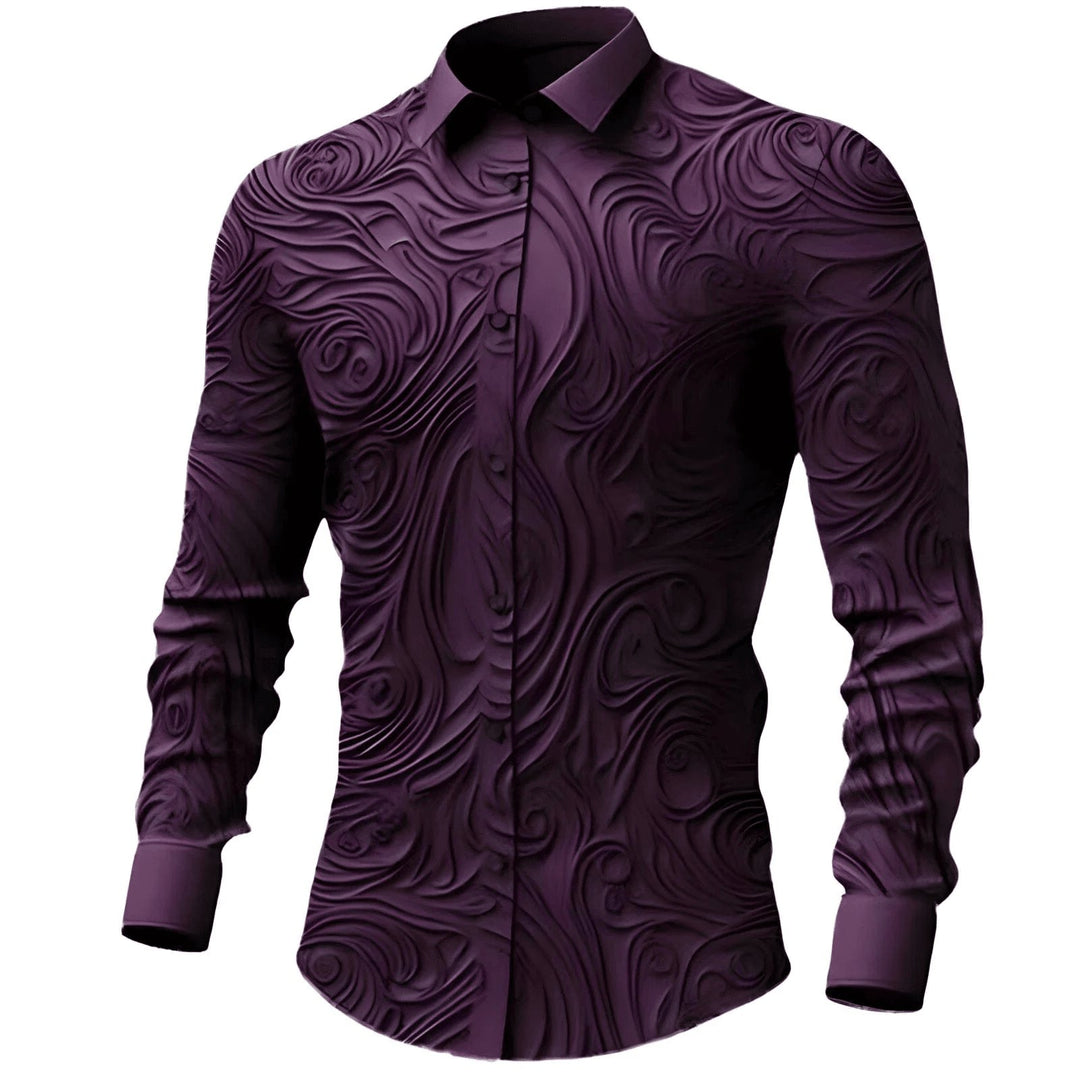 Carstairs Tailored Shirt Wynston Duke Purple S 