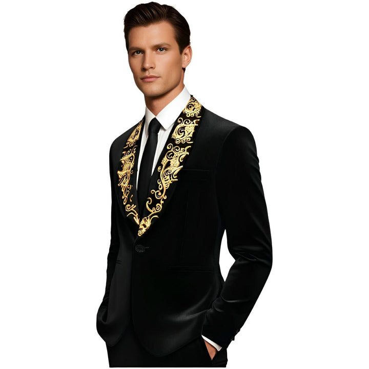 Chamberlain Embroidered Blazer Wynston Duke 