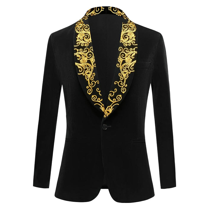 Chamberlain Embroidered Blazer Wynston Duke XS 