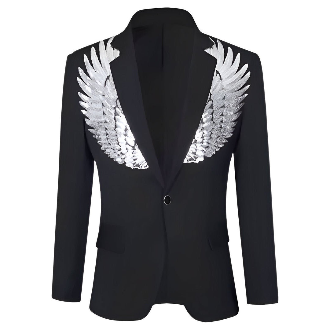 Chrome Wing Tailored Blazer Wynston Duke Black 2XS 