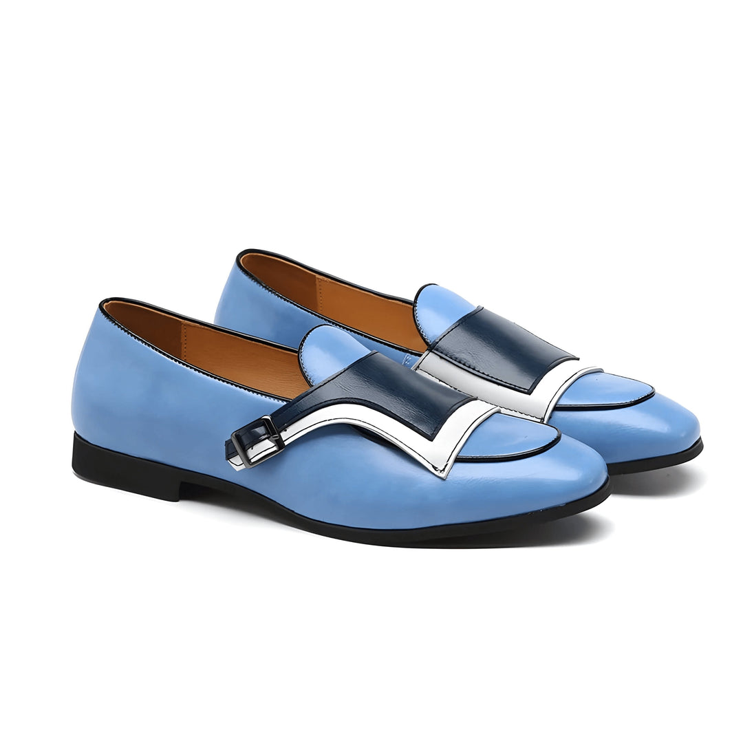 Denholm Penny Loafers Wynston Duke Blue 4 