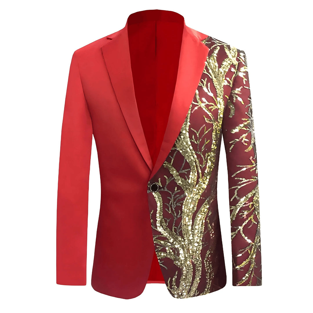 Drayton Sequin Blazer Wynston Duke Red XS 