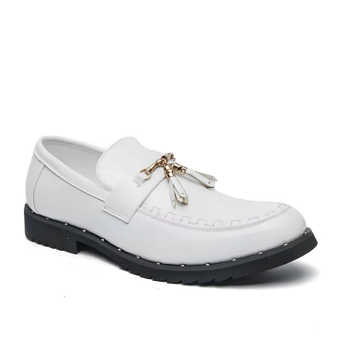 Edgerton Penny Loafers Wynston Duke White 5 
