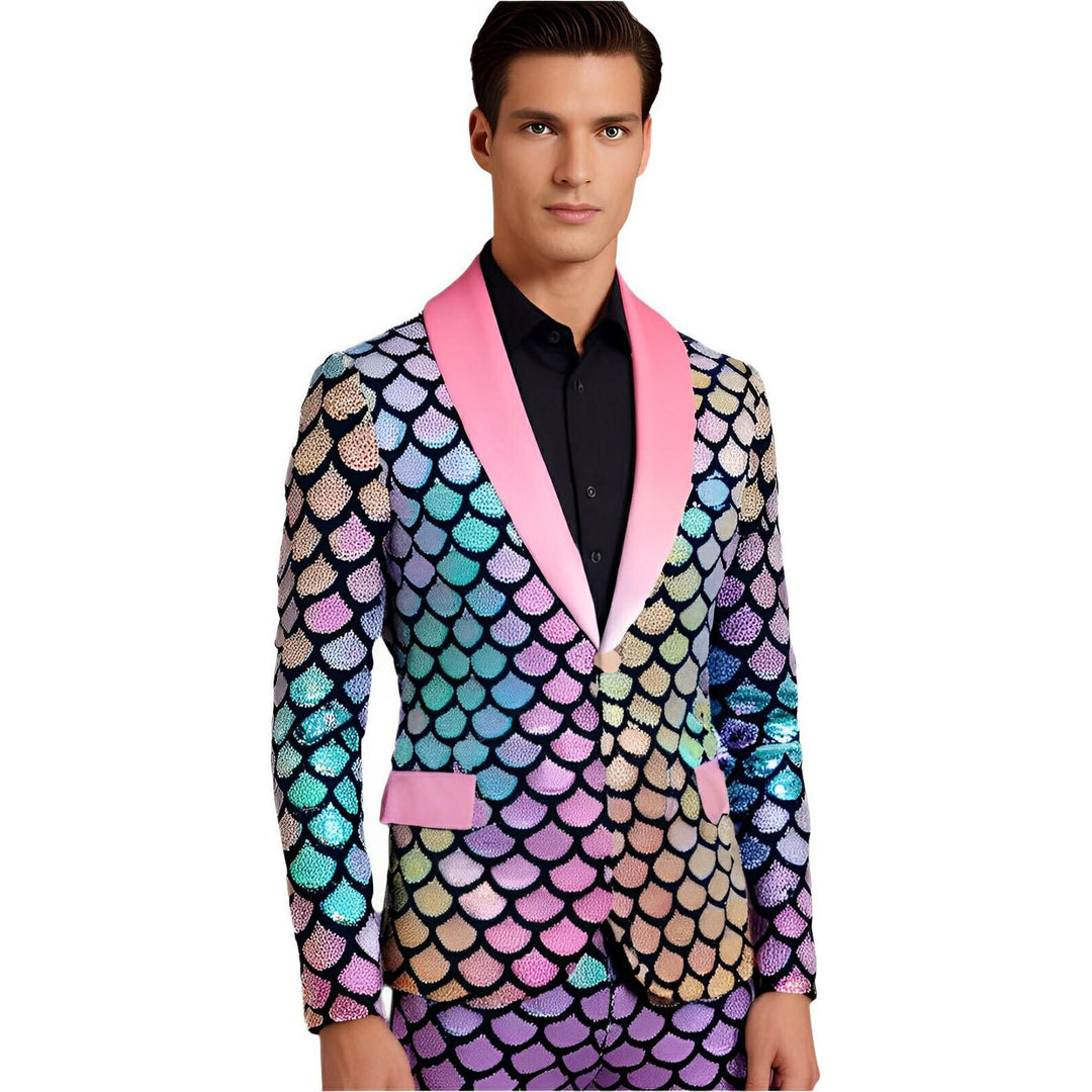 Edgerton Sequin Blazer Wynston Duke 
