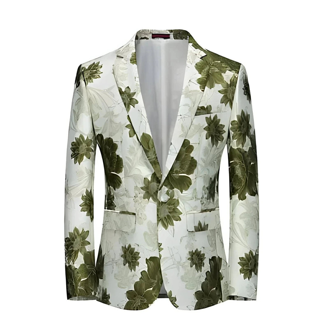 Ellerby Jacquard Blazer Wynston Duke White XS 