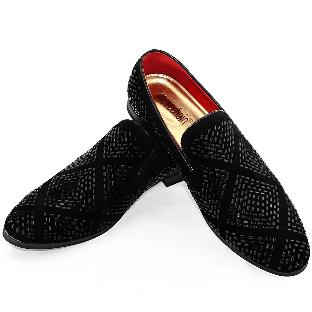 Ellington Rhinestone Loafers Wynston Duke 