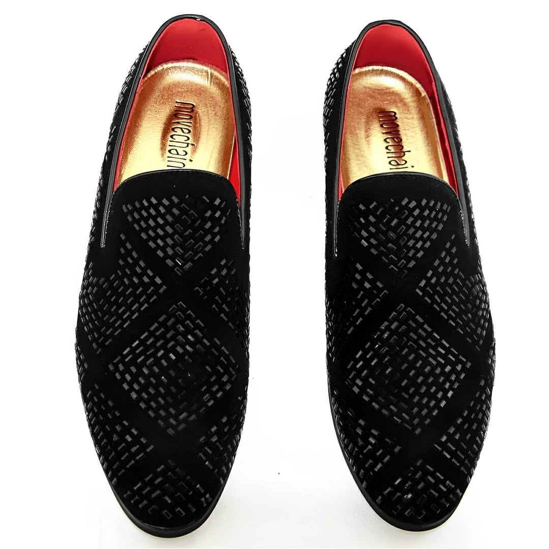 Ellington Rhinestone Loafers Wynston Duke 