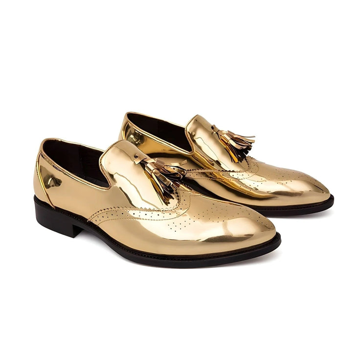 Everett Patent Leather Loafers Wynston Duke Gold 5 