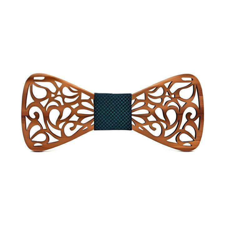 Everett Wooden Bow Tie Wynston Duke Green 