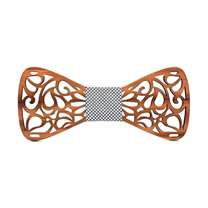 Everett Wooden Bow Tie Wynston Duke Grey 