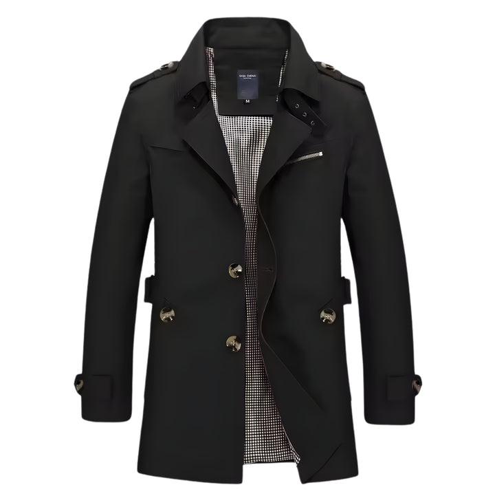 Fabian Trench Coat Watson Duke Black S 