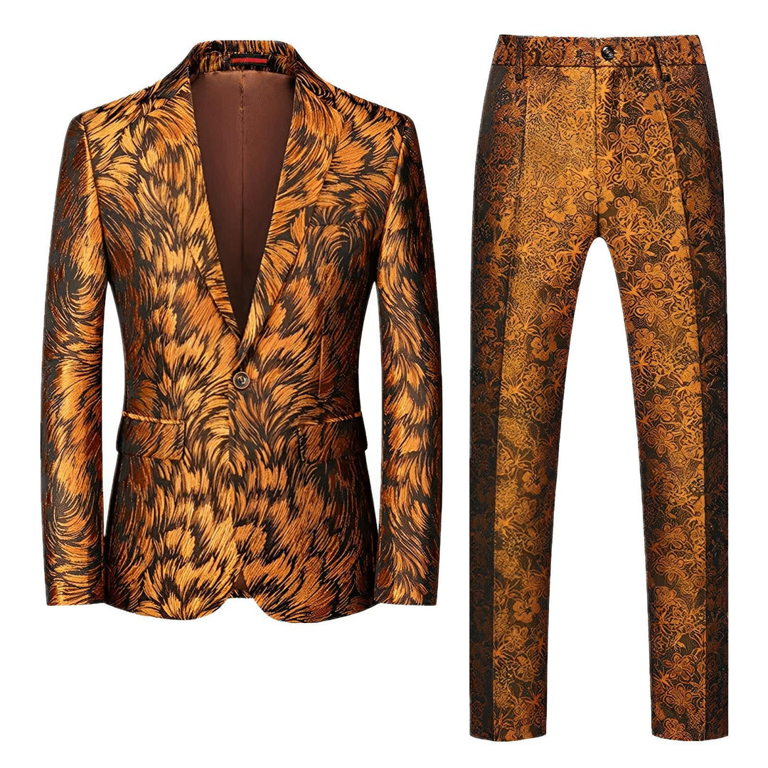 Fairbourne Jacquard Suit Wynston Duke Gold 2XS 