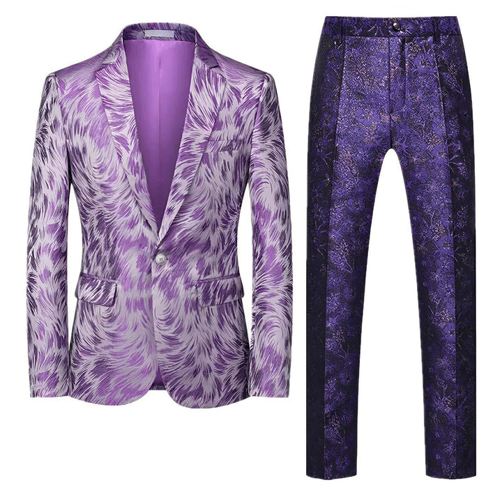 Fairbourne Jacquard Suit Wynston Duke Violet 2XS 