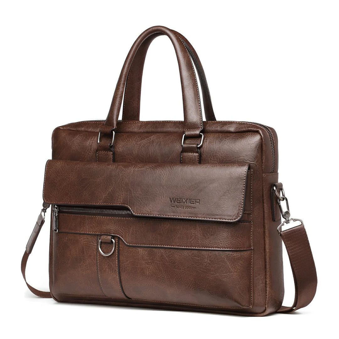 Fairmont Shoulder Bag Wynston Duke Dark Brown 