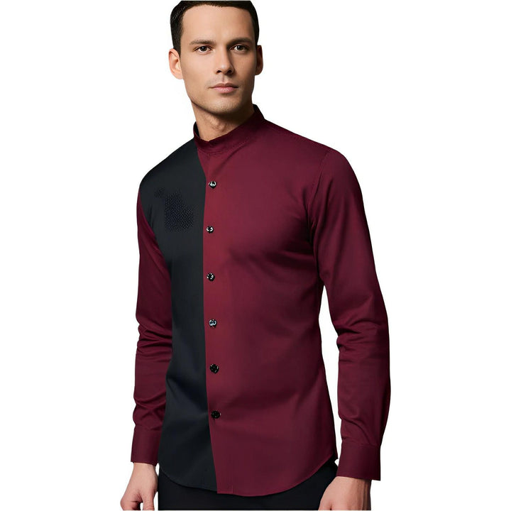 Fitzroy High-Collar Shirt Wynston Duke 