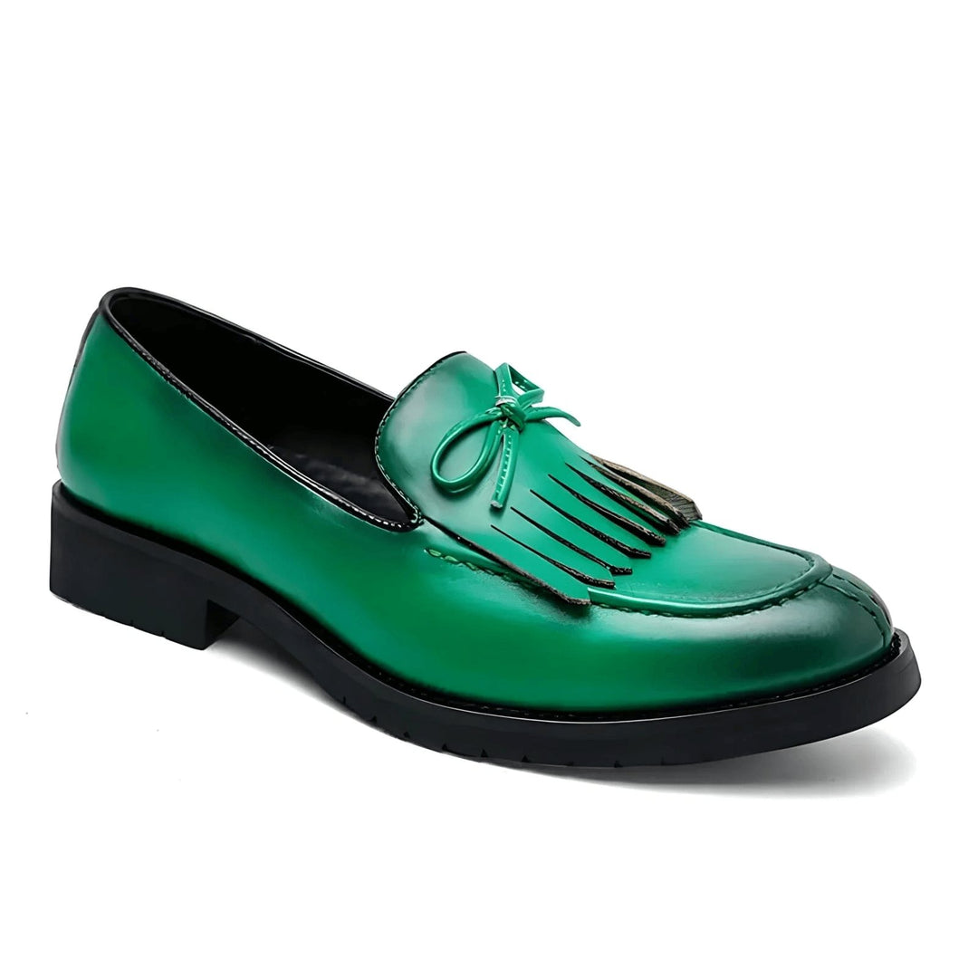 Fitzroy Penny Loafers Wynston Duke Green 6.5 