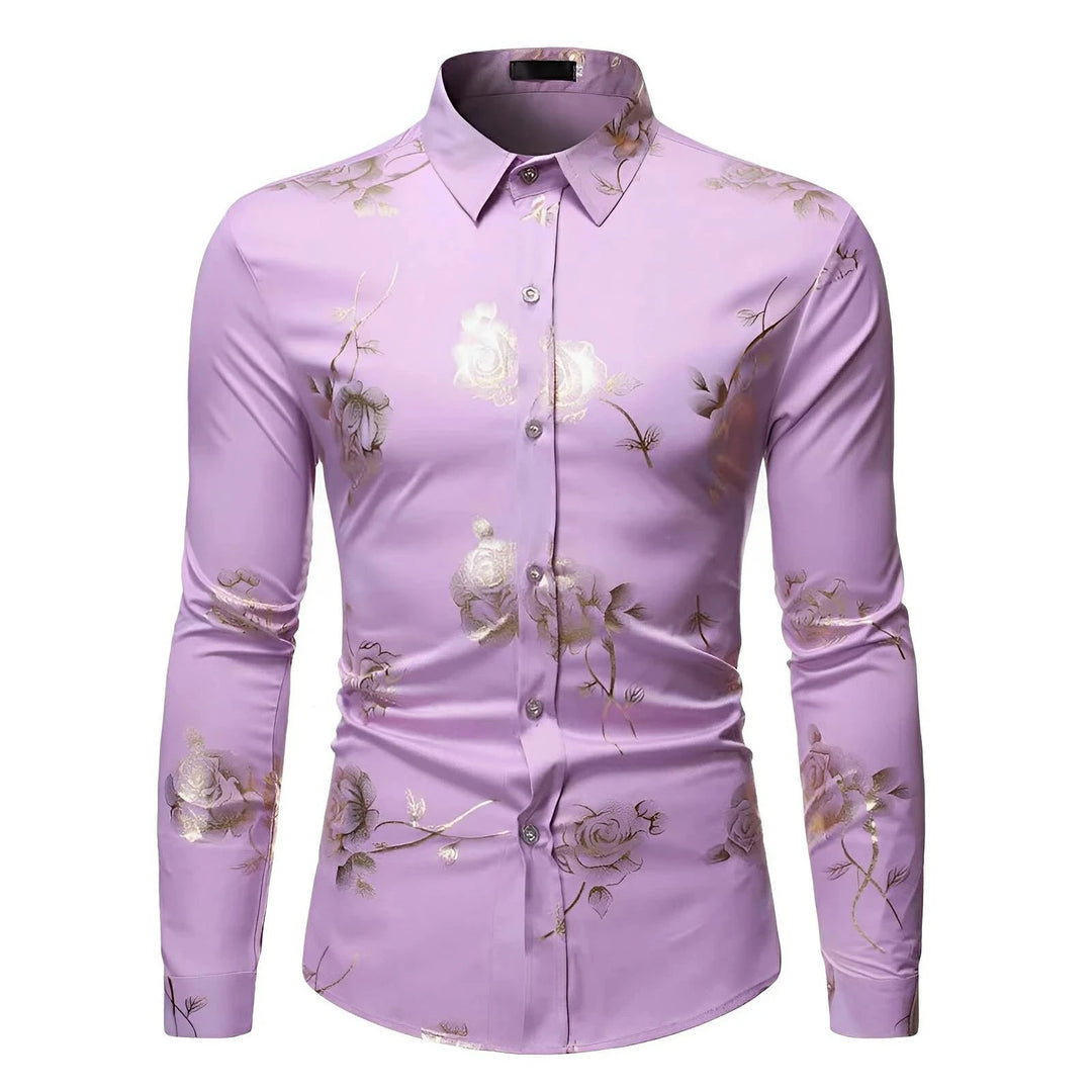 Gerrick Tailored Shirt Wynston Duke Purple S 