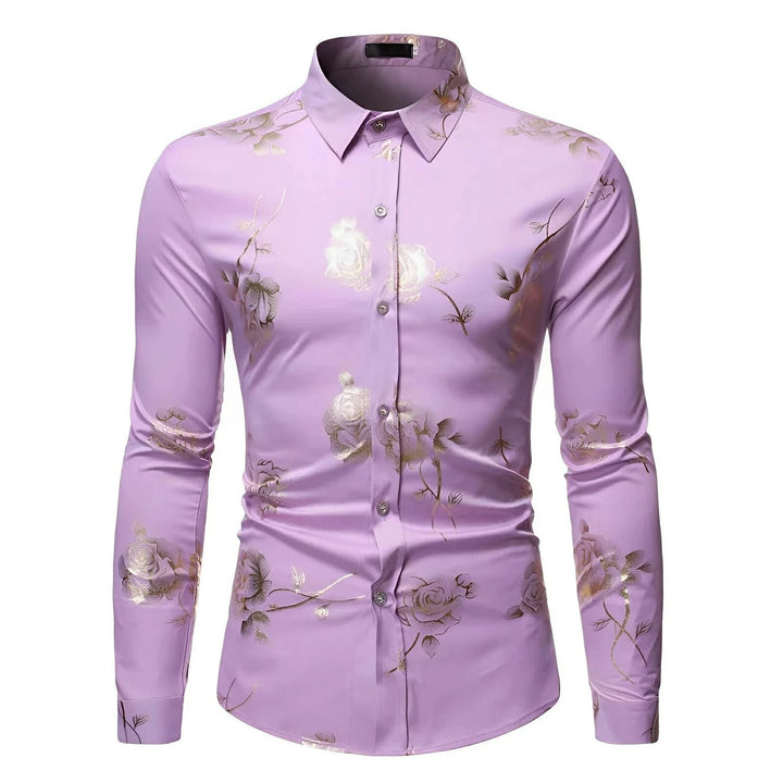 Gerrick Tailored Shirt Wynston Duke Purple S 