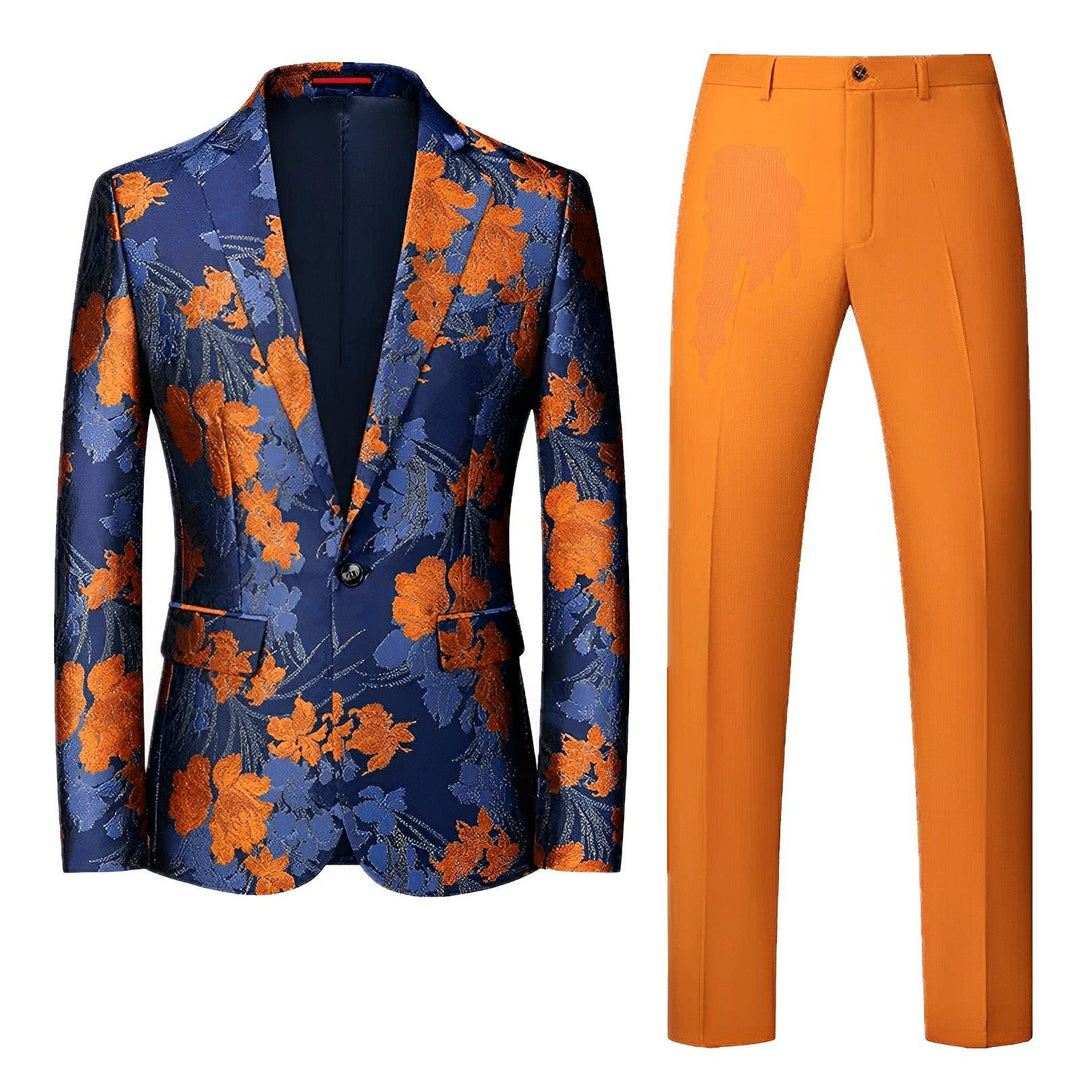 Glenhaven Jacquard Suit Wynston Duke 2XS 