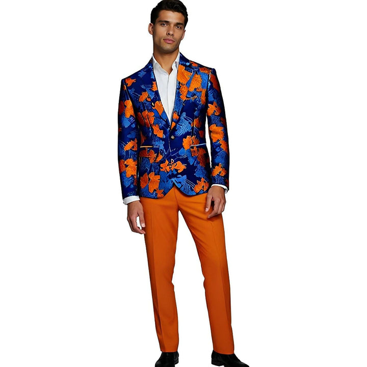 Glenhaven Jacquard Suit Wynston Duke 