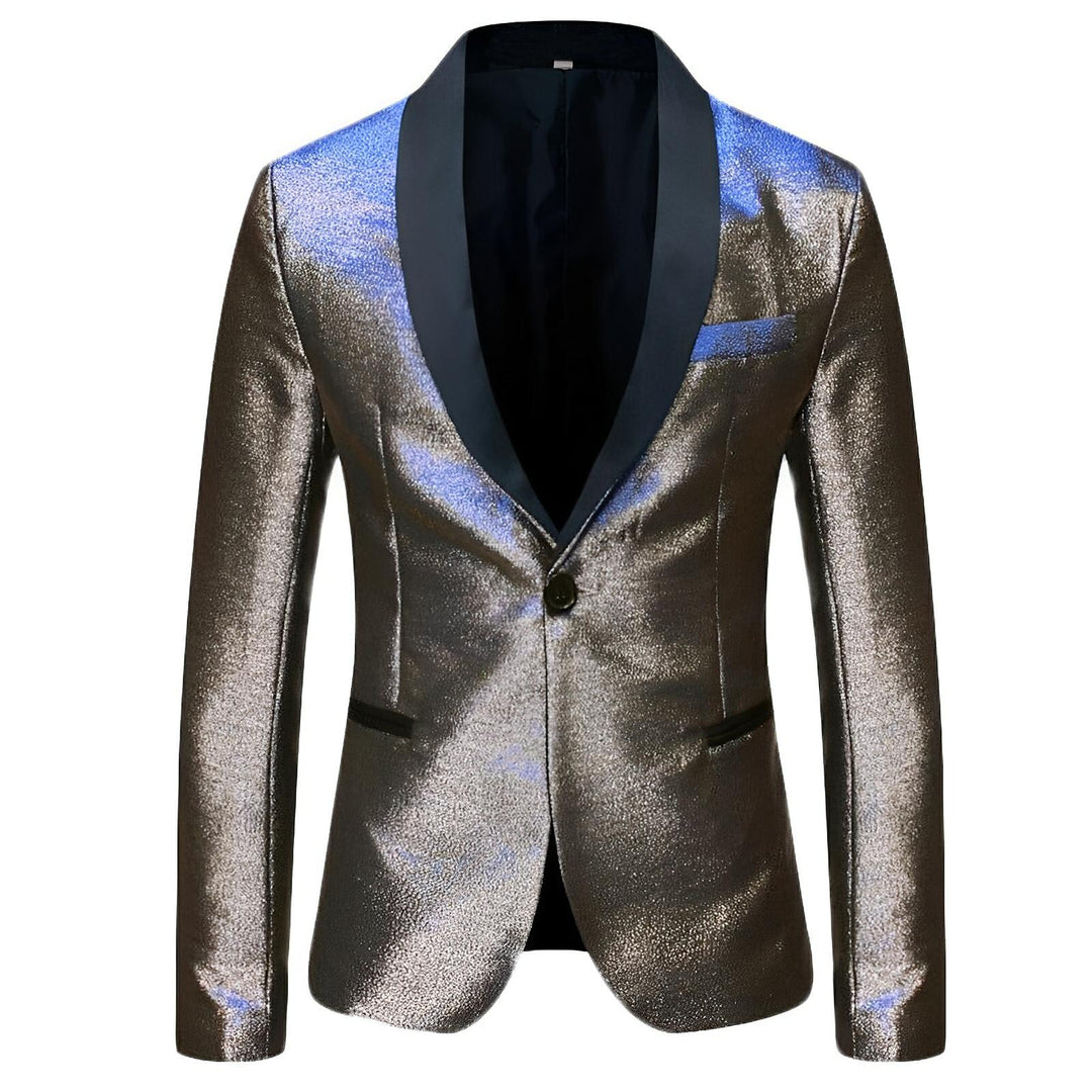 Grantham Reflective Tailored Blazer Wynston Duke Royal Blue Gold 2XS 
