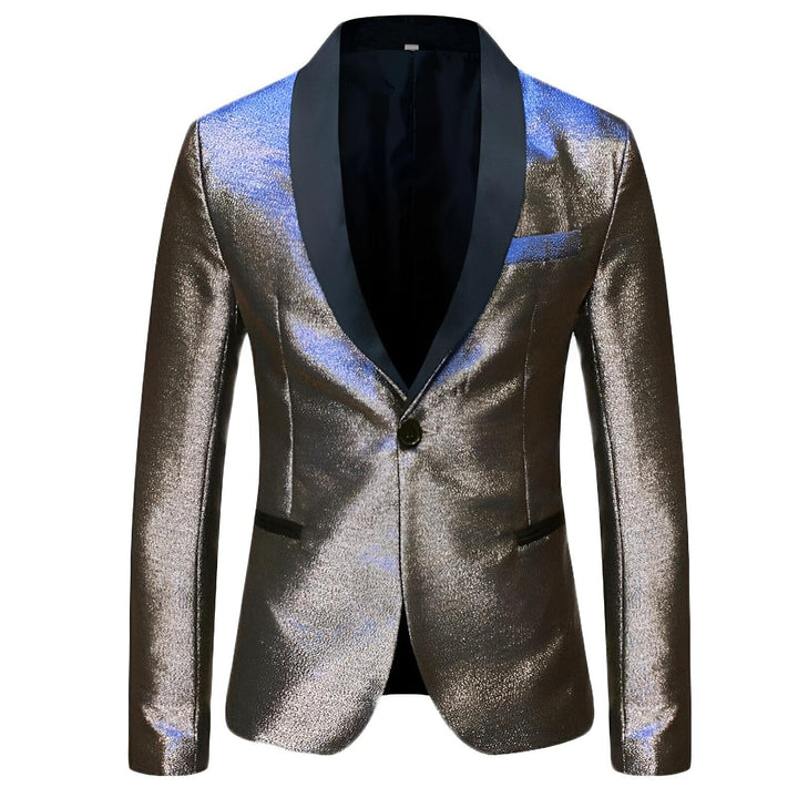 Grantham Reflective Tailored Blazer Wynston Duke Royal Blue Gold 2XS 