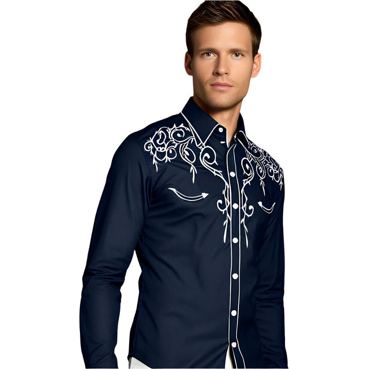 Hadley Embroidered Shirt Wynston Duke 