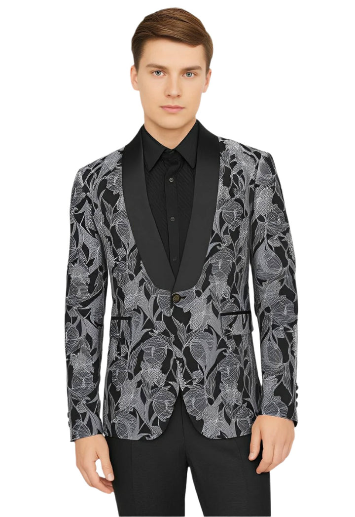 Hardison Jacquard Blazer Wynston Duke 