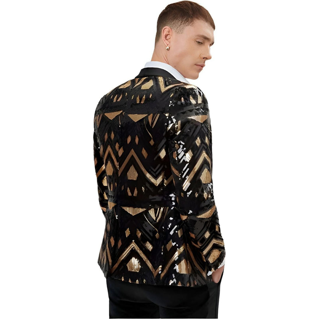 Hargrove Sequin Blazer Wynston Duke 